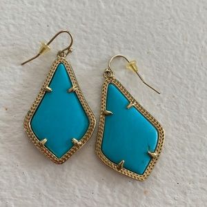 Kendra Scott turquoise earrings